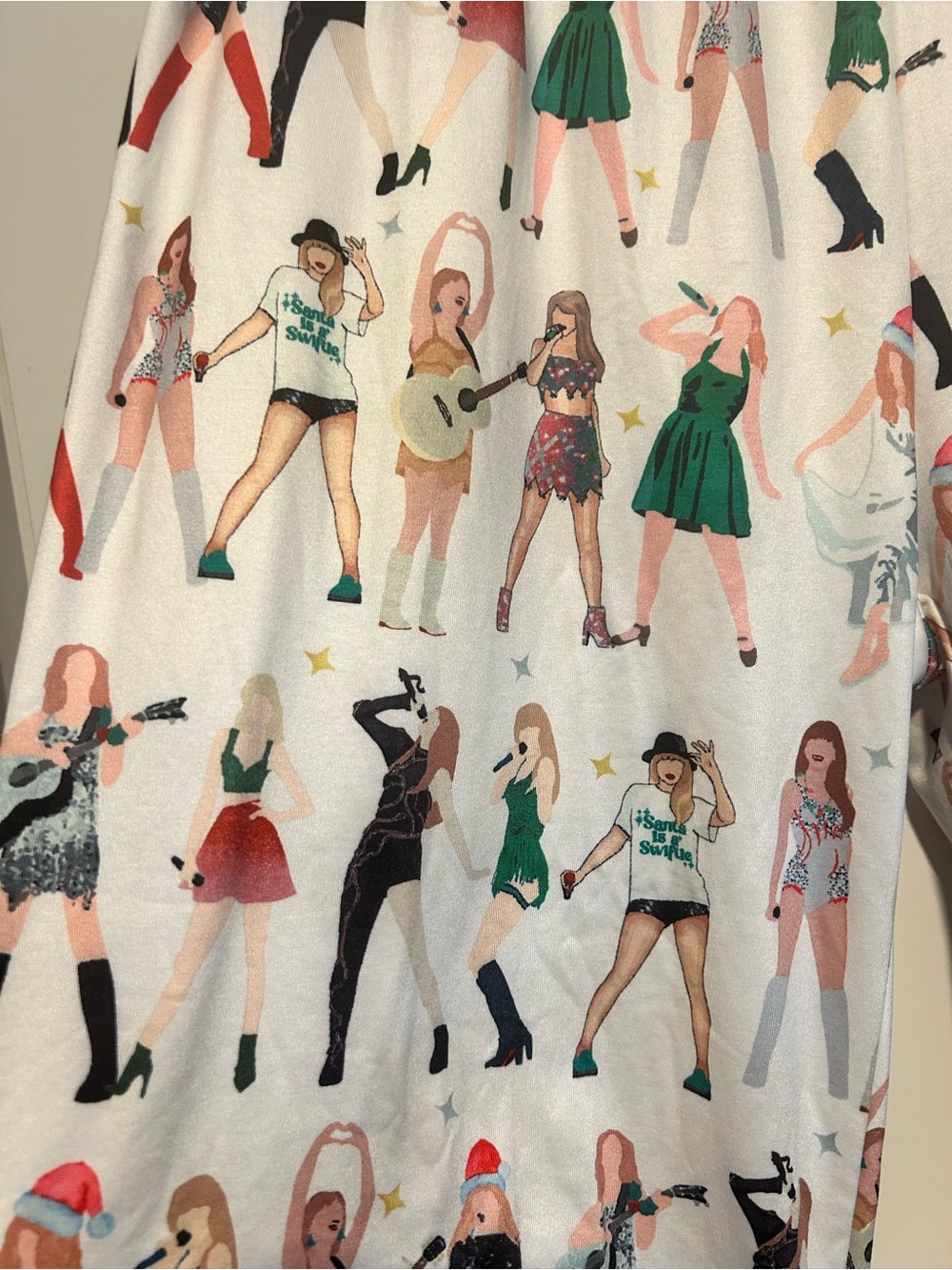 Taylor Swift Themed Christmas Pajama Pants